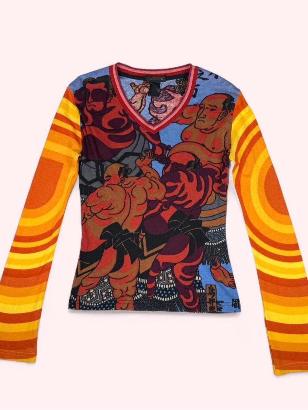 Custo Barcelona Y2K Phoebe Buffay Friends Top